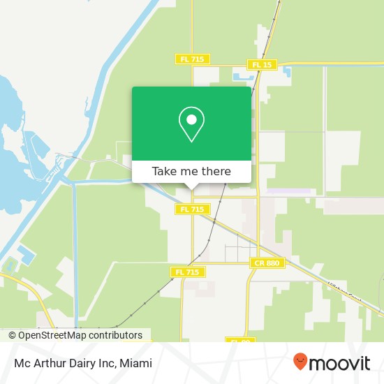 Mapa de Mc Arthur Dairy Inc