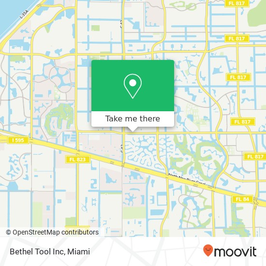 Bethel Tool Inc map