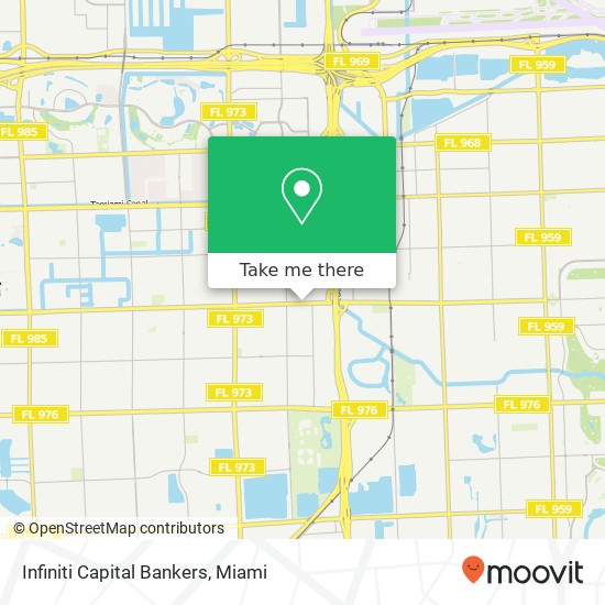 Infiniti Capital Bankers map