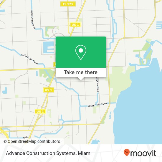 Mapa de Advance Construction Systems