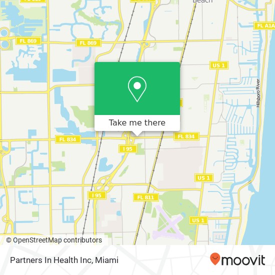 Partners In Health Inc map