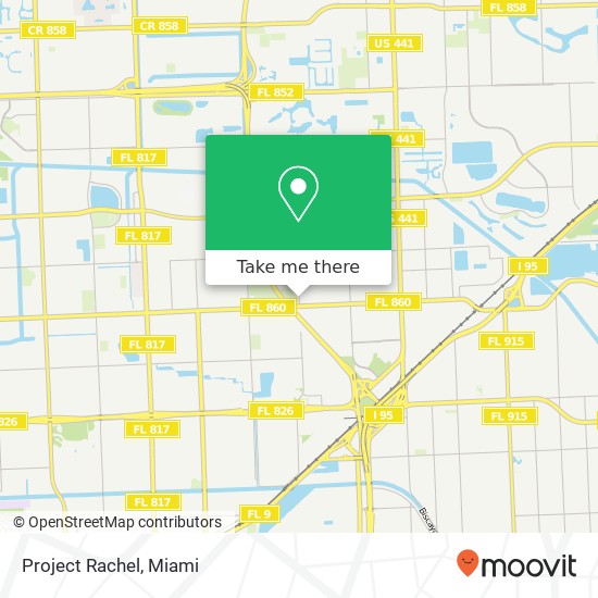 Mapa de Project Rachel