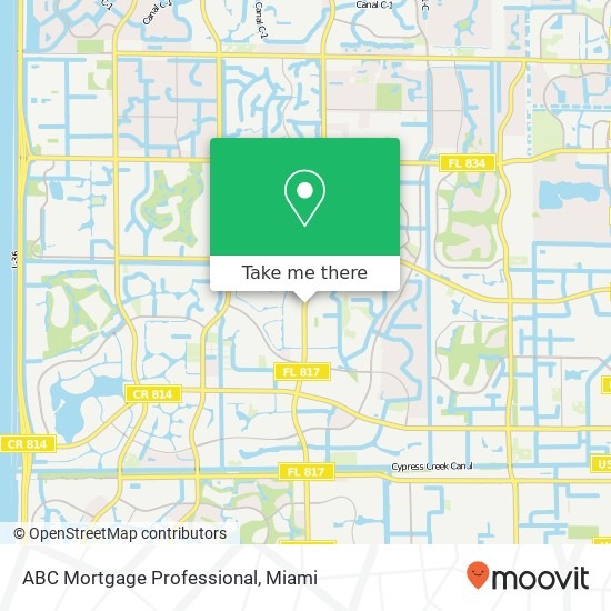 ABC Mortgage Professional map