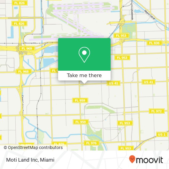 Moti Land Inc map