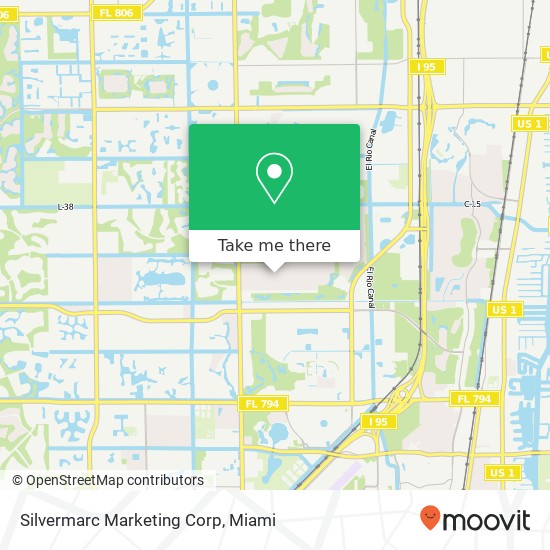 Mapa de Silvermarc Marketing Corp