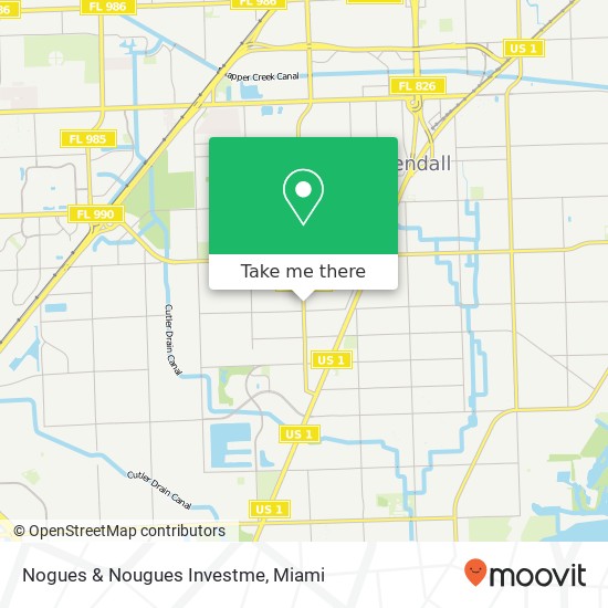Nogues & Nougues Investme map