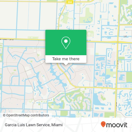 Garcia Luis Lawn Service map