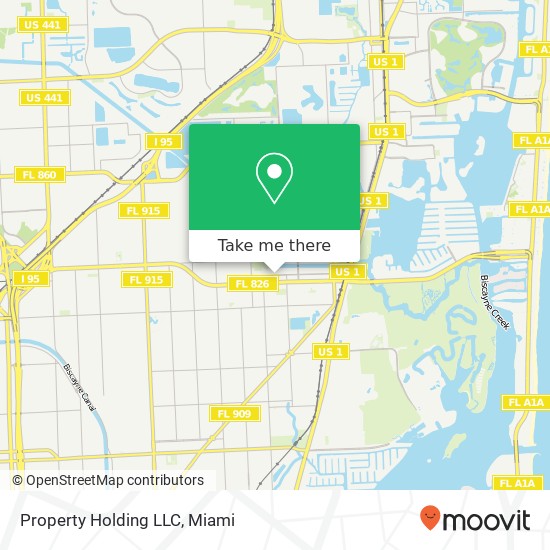 Mapa de Property Holding LLC