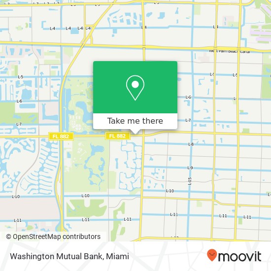 Mapa de Washington Mutual Bank