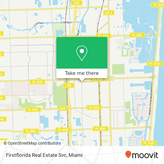 Mapa de Firstflorida Real Estate Svc