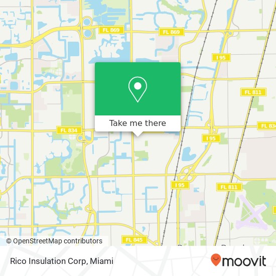 Rico Insulation Corp map