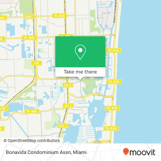 Bonavida Condominium Assn map