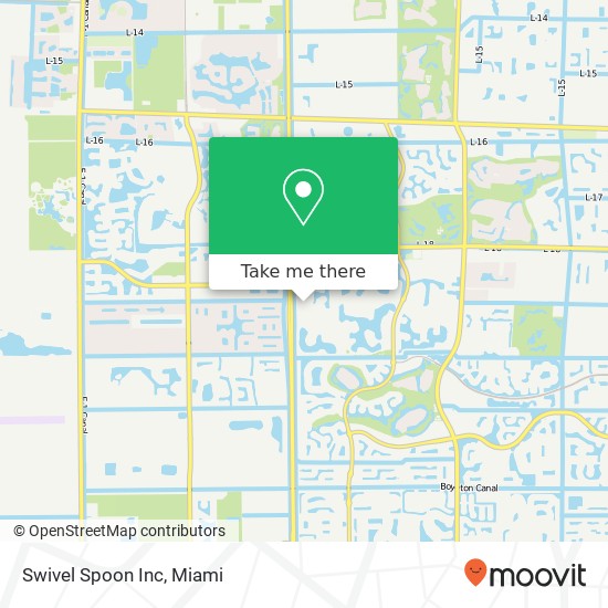 Swivel Spoon Inc map