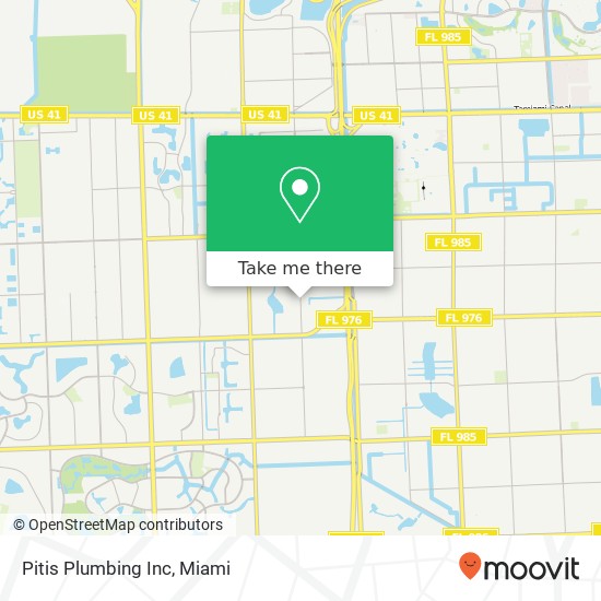 Pitis Plumbing Inc map