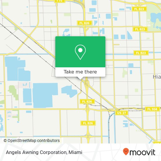 Angels Awning Corporation map