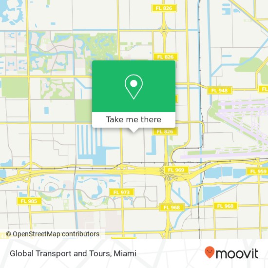 Global Transport and Tours map