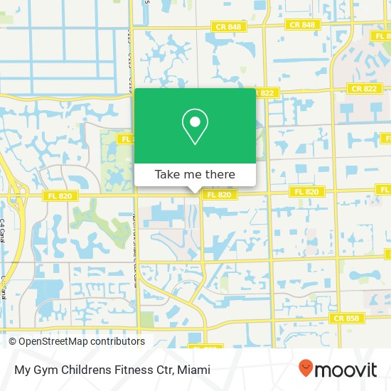 My Gym Childrens Fitness Ctr map