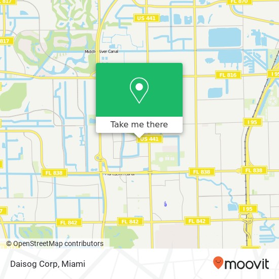 Daisog Corp map