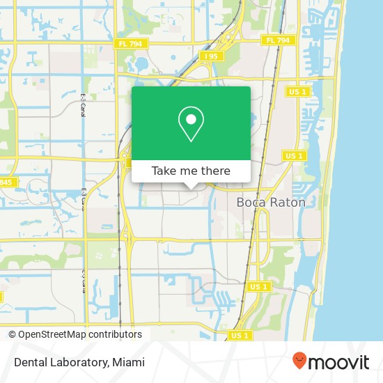 Dental Laboratory map