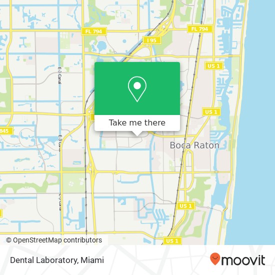 Mapa de Dental Laboratory