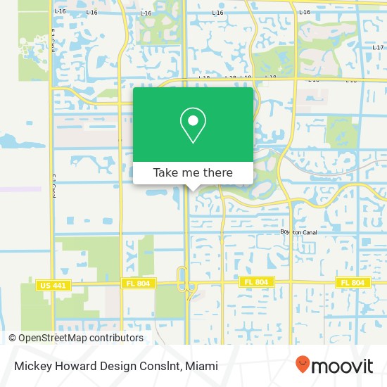 Mickey Howard Design Conslnt map