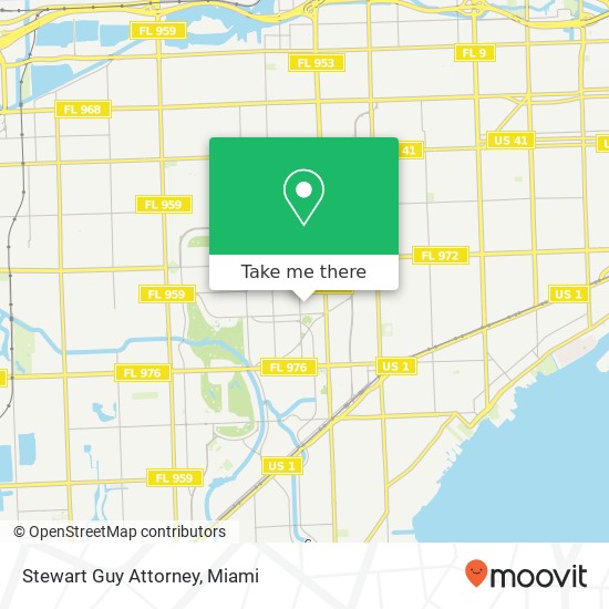 Stewart Guy Attorney map