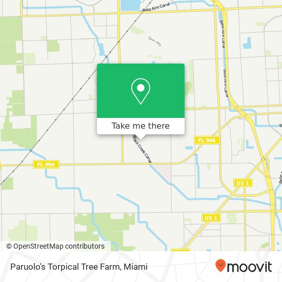 Mapa de Paruolo's Torpical Tree Farm