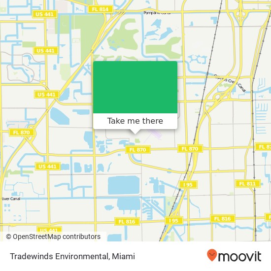 Tradewinds Environmental map