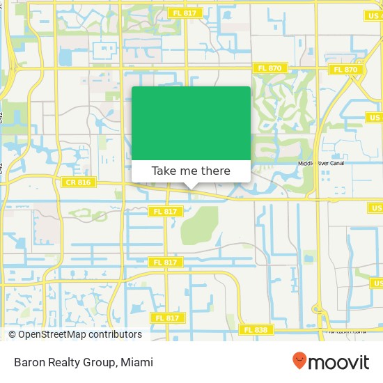 Baron Realty Group map