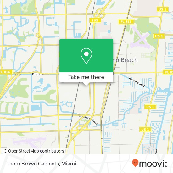 Thom Brown Cabinets map