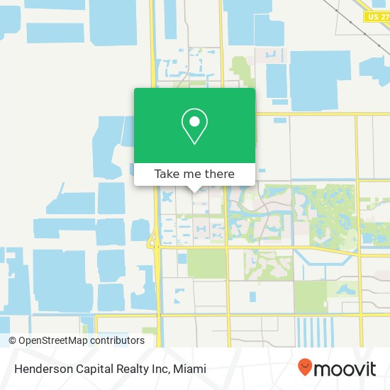 Mapa de Henderson Capital Realty Inc