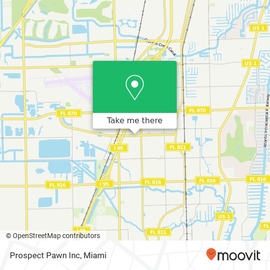 Prospect Pawn Inc map