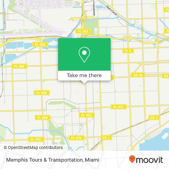 Memphis Tours & Transportation map