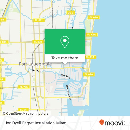 Jon Dyell Carpet Installation map