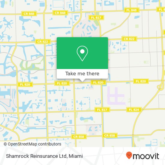 Mapa de Shamrock Reinsurance Ltd