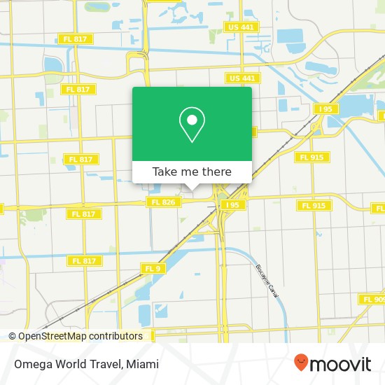 Omega World Travel map