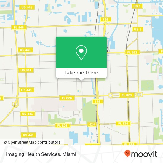 Imaging Health Services map