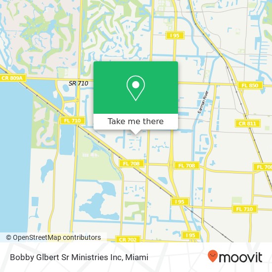 Bobby Glbert Sr Ministries Inc map