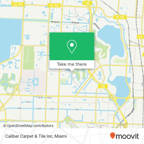 Caliber Carpet & Tile Inc map