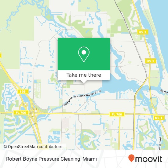 Mapa de Robert Boyne Pressure Cleaning