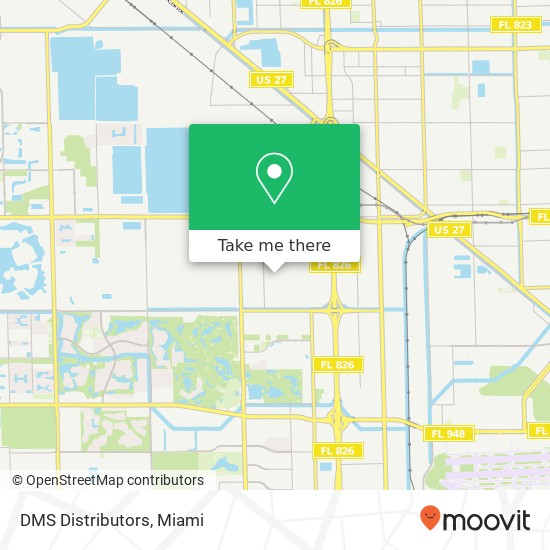 DMS Distributors map