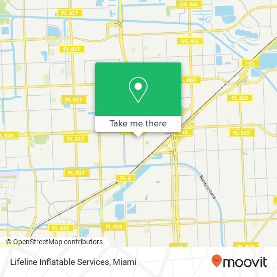Mapa de Lifeline Inflatable Services