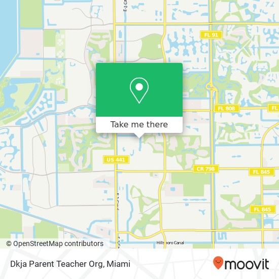 Mapa de Dkja Parent Teacher Org