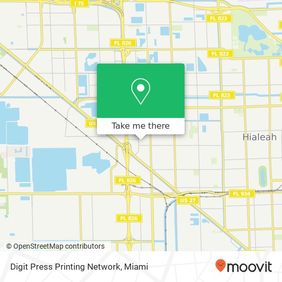 Digit Press Printing Network map