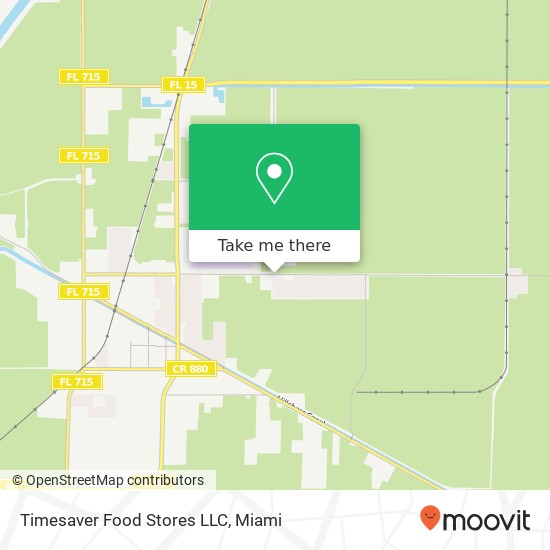 Mapa de Timesaver Food Stores LLC