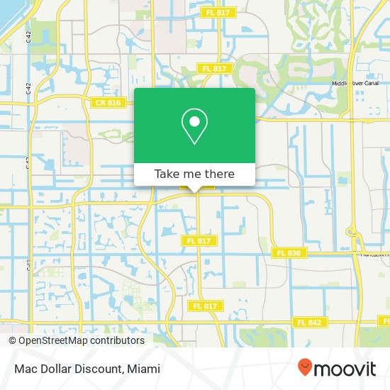 Mac Dollar Discount map