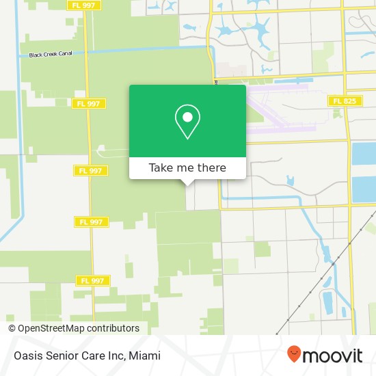Mapa de Oasis Senior Care Inc