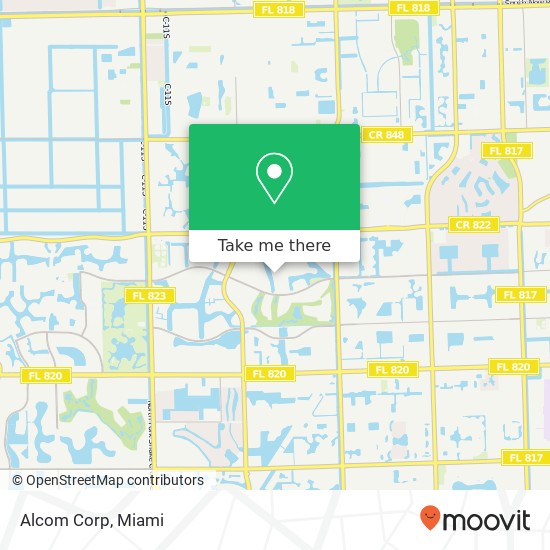 Alcom Corp map