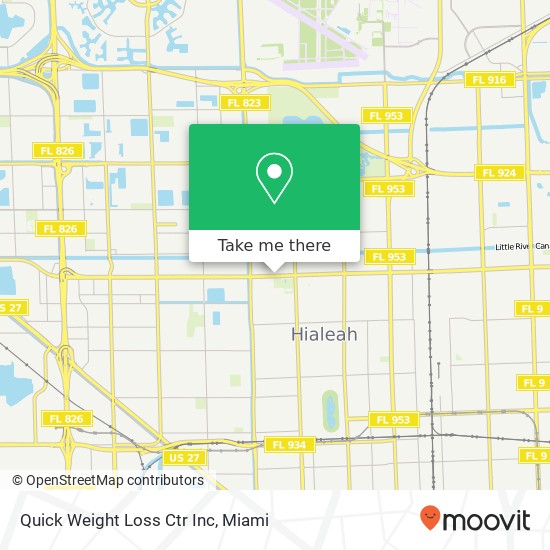 Quick Weight Loss Ctr Inc map