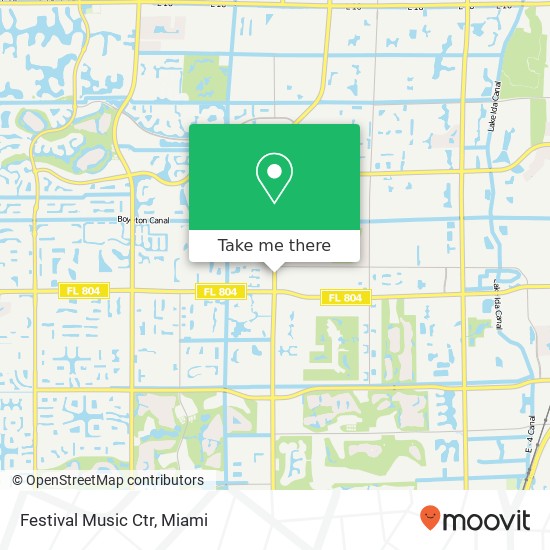 Mapa de Festival Music Ctr